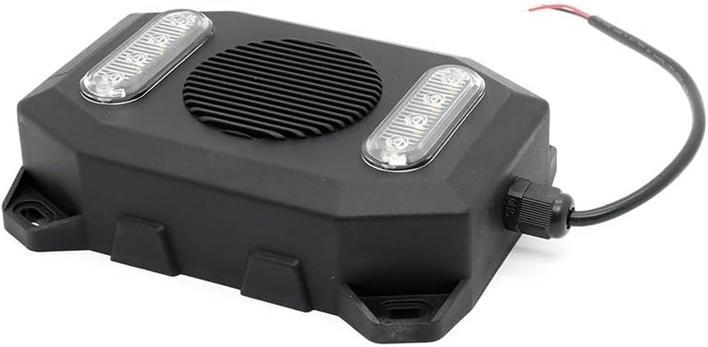 YUESONIC 102dB Reversing Backup Alarm & Light Warning System – 12-24V Beep Sound Safety Alert for Vehicles (2PCS) - Image 2